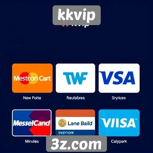 Sistemas de pagamento disponíveis no KKVIP são variados